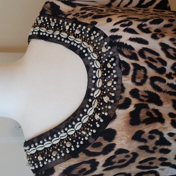 Susan Graver Short Sleeve Blouse - Picture 5 of 6